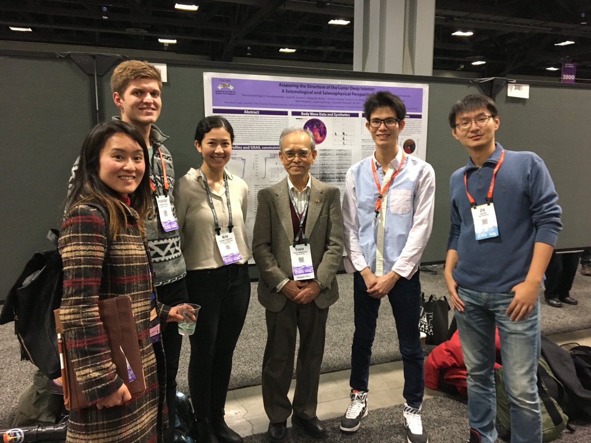 Our 2018 CIDER groups have been active at AGU. Check out TEMPOS (T51D-0196) and SHEEP (DI53A-0038) on Friday morning and afternoon, respectively.