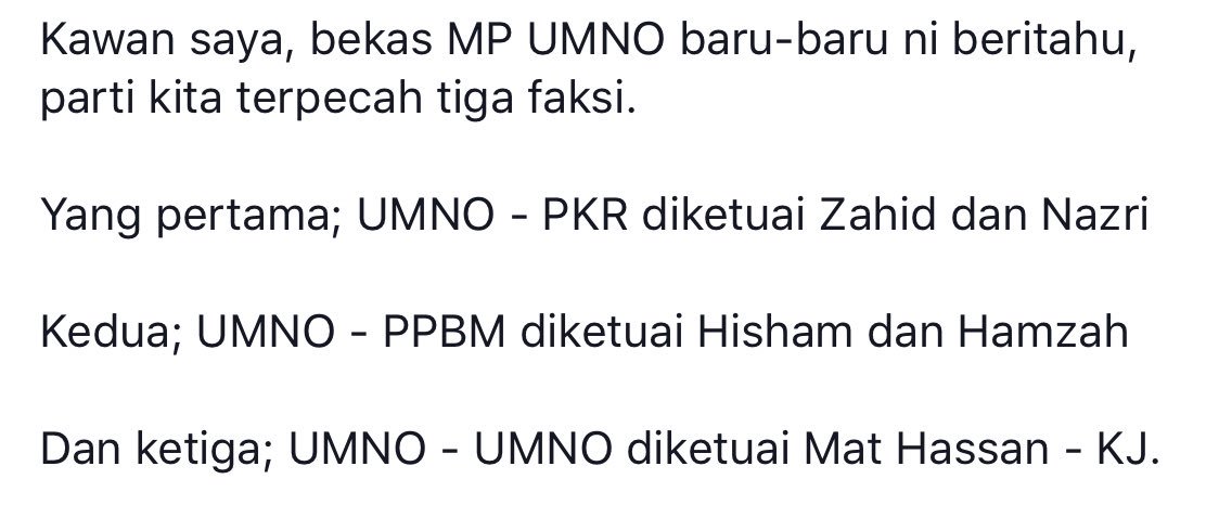 UMNOisme's tweet photo. Kerja gila. Hari-hari kita maki Cina DAPig, sebenarnya Melayu yang jatuhkan Melayu. https://t.co/yYdAcZl7tv