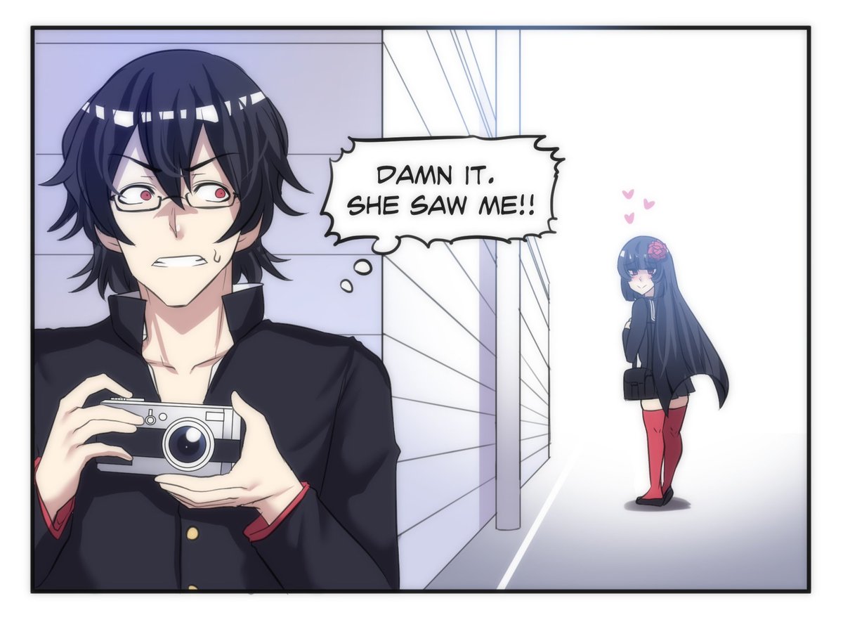 I wrote a comic about two yandere stalkers #3 