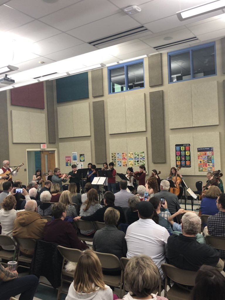 Our Fifth and Sixth grade orchestras performed tonight!