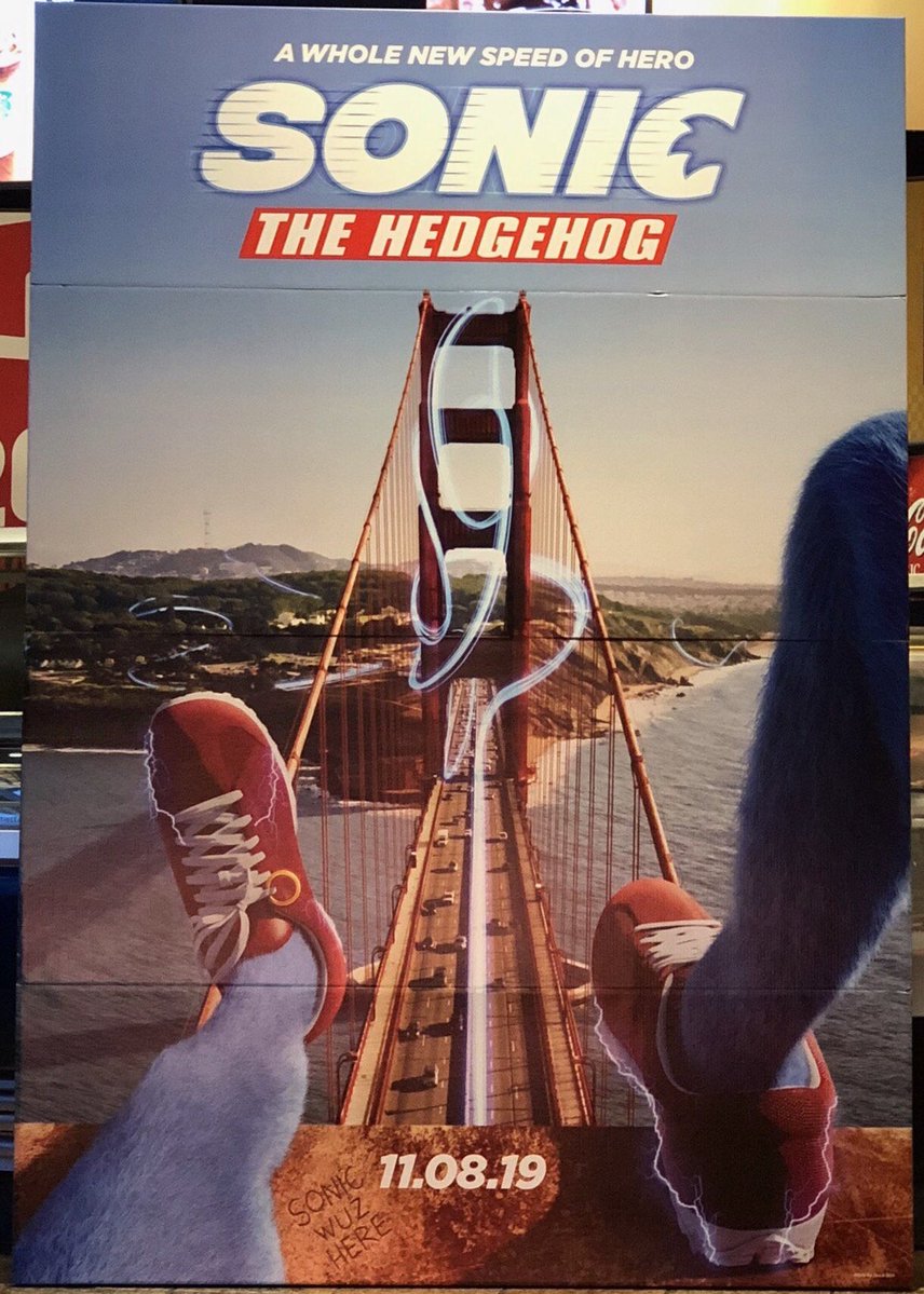 Sonic the Hedgehog Movie - Poster by RealSonicSpeed on DeviantArt