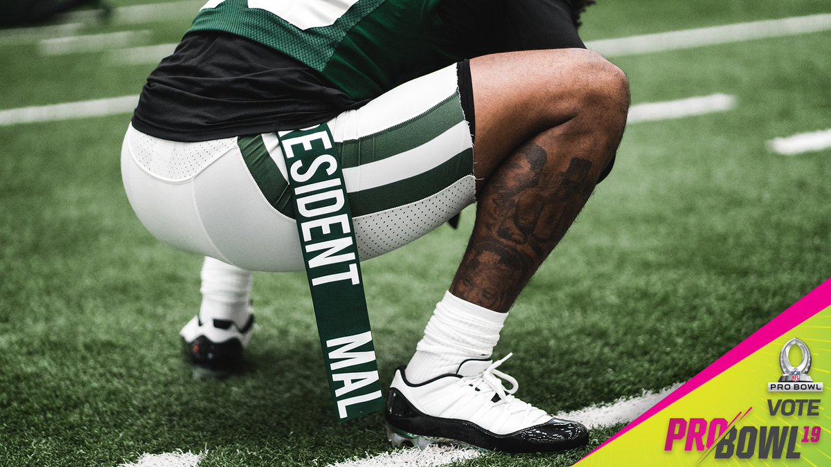 New York Jets (@nyjets) on Twitter photo Today's the last day to elect president <a href="/TheAdamsEra/">Jamal Adams</a> to office.
RT to #ProBowlVote! Today's the last day to elect president <a href="/TheAdamsEra/">Jamal Adams</a> to office.
RT to #ProBowlVote!