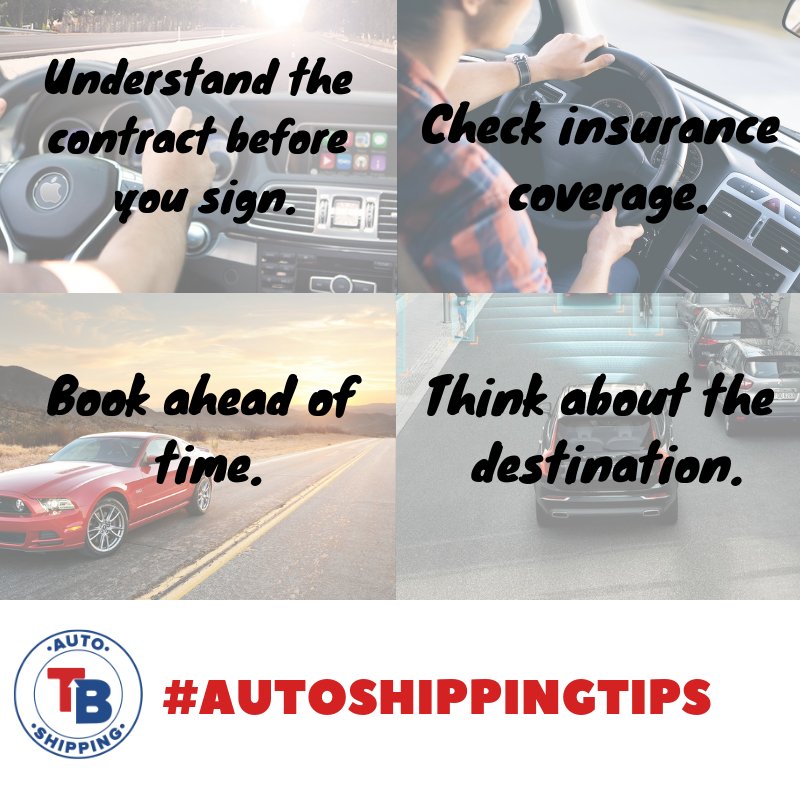 TBautoshipping's tweet photo. Auto shipping tips for you to follow!πππ€
#tbautoshipping #autoshippingcompany #autoshippingtips https://t.co/yXABU9byaW