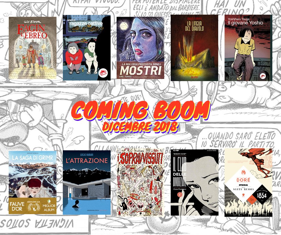 💥 E arriva il best of anche di Coming Boom, con i fumetti più interessanti usciti durante l'anno, a cura di <a href="/EvelinaGuerresc/">Evelina</a>. bit.ly/BestOfCBoom