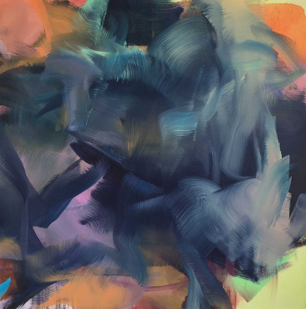 Discover the latest work by Peggy Cozzi to hit Buy Art | Buy Now, including 'Gathering' (Oil, 87 x 87 cm - £1,500). Browse &amp; buy now for delivery in time for Christmas: ow.ly/7jWf30mXIIh