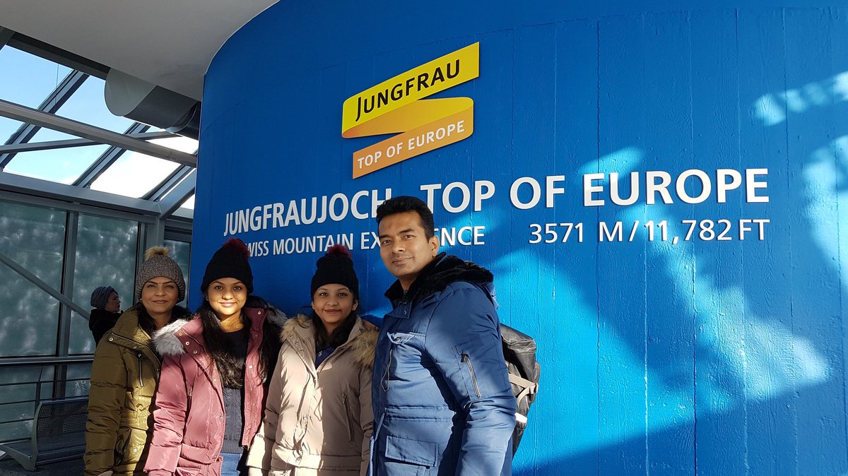 Ravin229Ravin's tweet image. Reached Top of Europe 😎