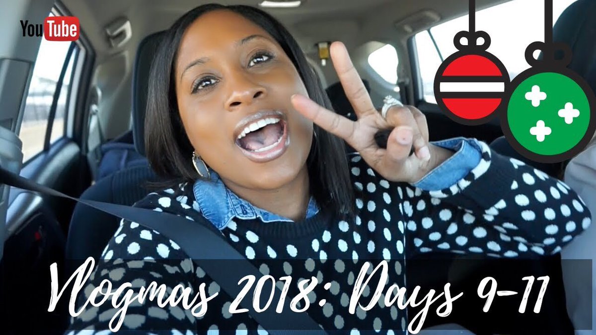 Vlogmas Days 9-11 is now live on my channel!! Can you all believe I actually know someone who had never been to @tjmaxx  🤦🏾‍♀️ BUT now she has!!! Haha! Check it out! youtu.be/9o_ZBOOkfTs #thebigbluedebutante #Vlogmas2018 #tjmaxxhaul #christmas2018