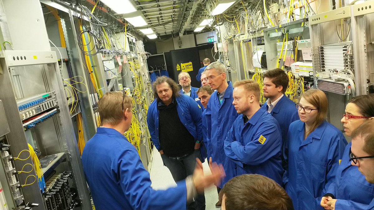 HorstAvenger's tweet photo. @Ic4f_project #iRefA #Architecture team visiting @Nokia #Optics #Lab in #Nuremberg prior to 2019 planning. Highly inspiring! We foresee releases of #iRefA for #HM19 at @hannover_messe. @nokiaindustries @BellLabs #GoAllwhere https://t.co/X7NhbCGuRh