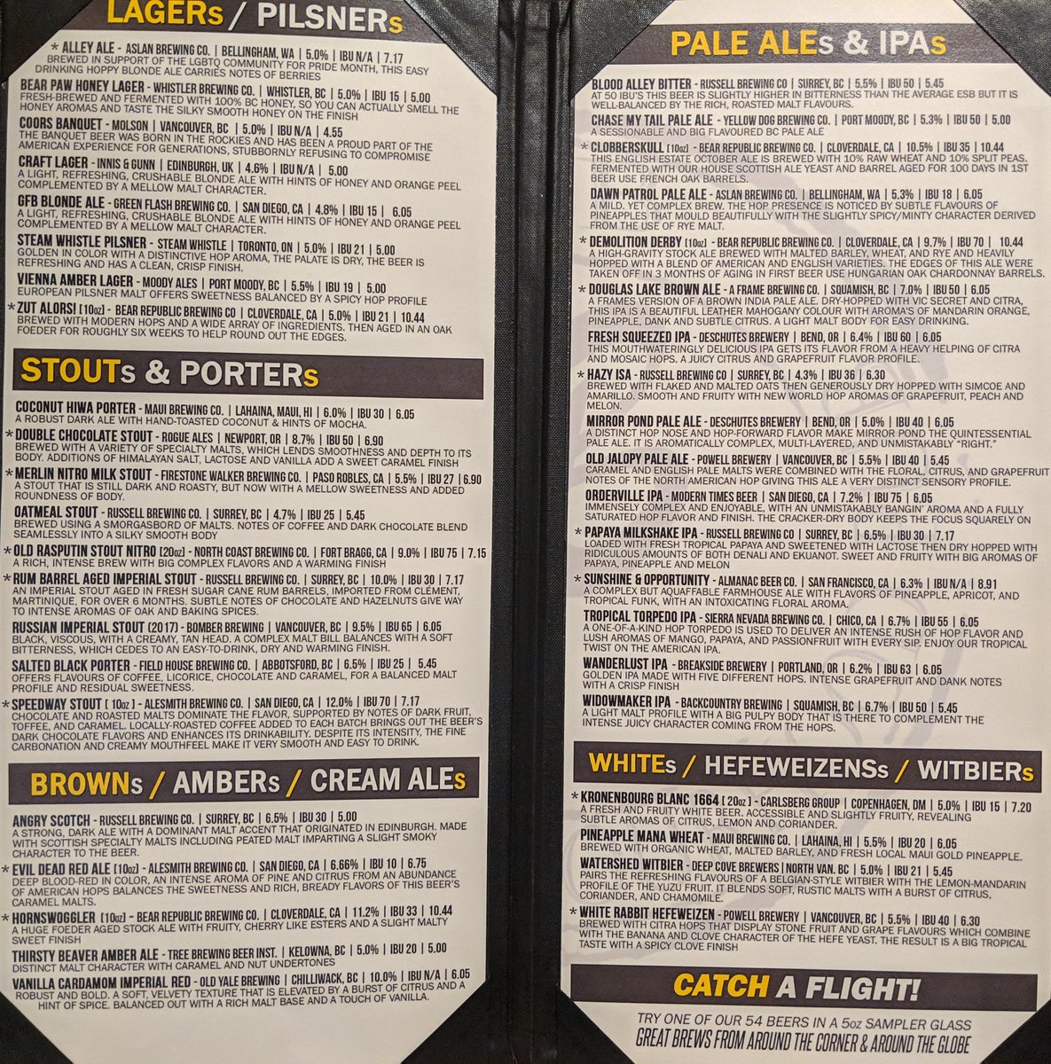 New beer menu out today <a href="/johnbpub/">John B Pub</a> <a href="/Russell_Beer/">Russell Brewing Co</a> <a href="/grahamscam/">Not Hans Moleman</a> <a href="/BeerthirstBC/">BEERTHIRSTBC</a> <a href="/nwbeerguide/">Northwest Beer Guide or beers.bsky.app</a> <a href="/BeerthirstJason/">Jason</a> <a href="/Beerthirst/">Beerthirst Canada</a> <a href="/ModernTimesBeer/">Modern Times Beer</a> <a href="/MoodyAles/">Moody Ales & Co</a> <a href="/Backcountry604/">Backcountrybrewing</a> <a href="/bcbeerguy/">BC Beer</a> <a href="/BeersofBC/">BC Beers</a> @fieldhousebeer <a href="/PowellBeer/">Powell Brewery</a> <a href="/BearRepublic/">Bear Republic</a> <a href="/TruCraftBev/">TruCraft Beverages</a> <a href="/breaksidebrews/">Breakside Brewery</a> <a href="/DeschutesBeer/">Deschutes Brewery</a> @DeanReimer