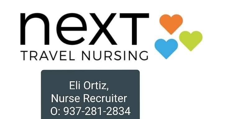 My Brother Eli Ortiz is a Nurse Recruiter. Any nurses interested contact him at number below. Next Travel Nursing offers local and nationwide assignments.
#nurses #nurserecruiter #jobs #localandnationwide #nursing