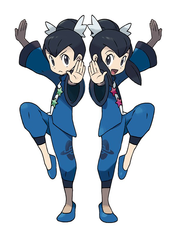 ポケモン情報局 公式 Twitterren ジムリーダーが ふたりも いるんで おどろいた 今日は 双子の日 T Co Tg6jywilqd