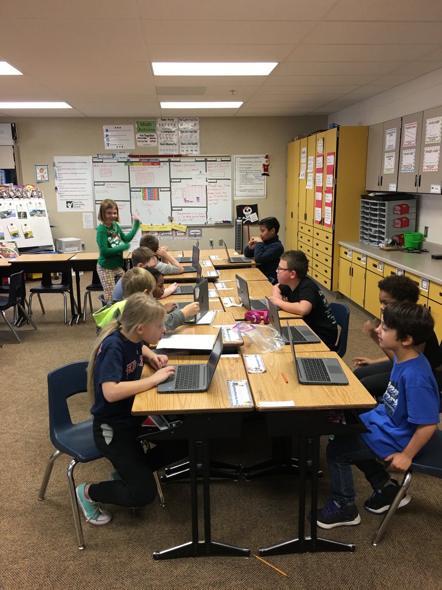 MrsKFisher1's tweet photo. Hour of coding with Mr. Awesome.  Makes my heart happy when kids that struggle excel while coding.  They come alive with excitement 🥰 https://t.co/0Dd3fnEBUR