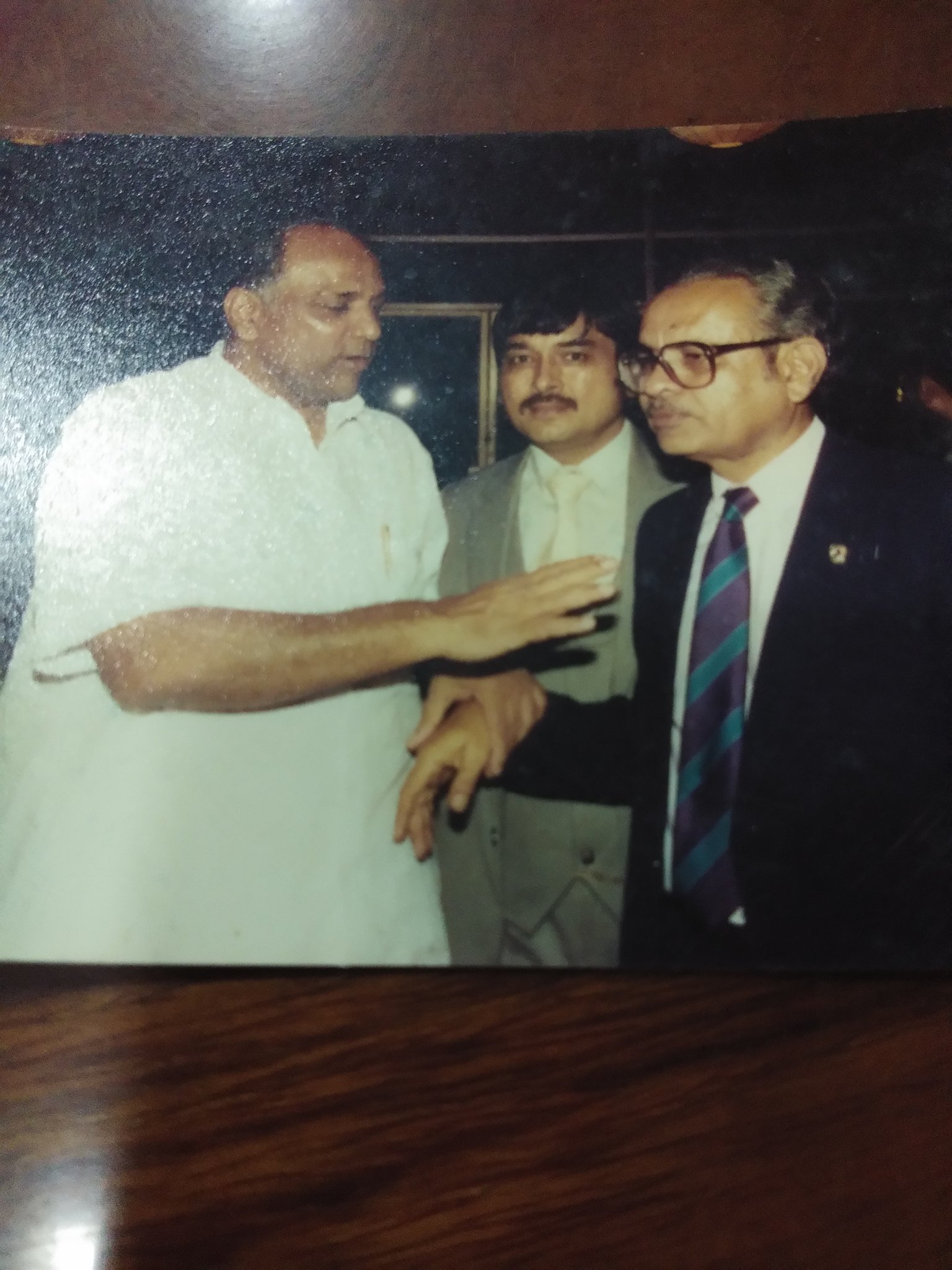 Belated happy birthday to Sharad Pawar ji---CA Prof. Anant Thakker n Dr Rama Thakker, Giants International, Mulund 