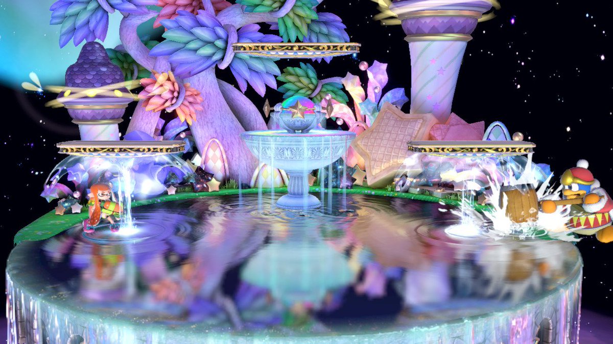 MonkeyStream's tweet image. #SmashBros #NintendoSwitch definitely the best looking Smash game so far