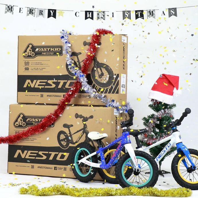 NESTObikes's tweet image. FASTKID(ファストキッド)で素敵なクリスマスを！
#NESTObikes #FASTKID #ランニングバイク #キックバイク #キッズバイク #ランバイク