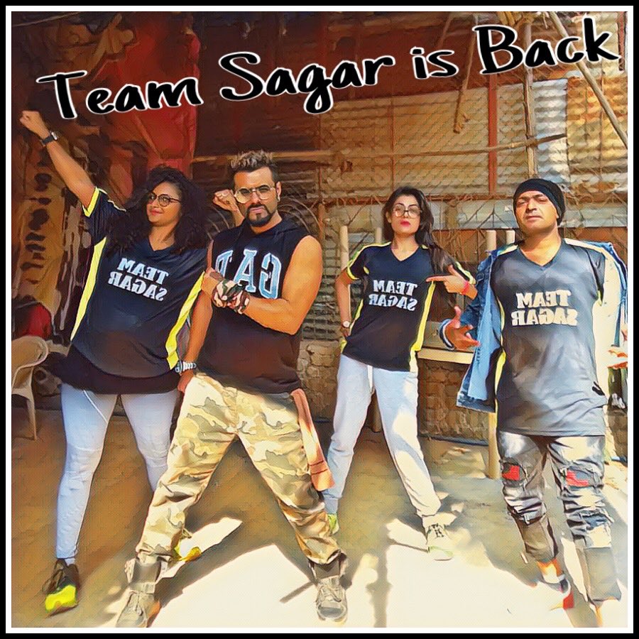 maxi786's tweet photo. #TeamSagar #Rehearsal #Mode 🕺💃🕺#PraiseTheLord #SaReGaMaPa #LilChamps #ZeeTV #Promo #DanceingLife #Choreographer https://t.co/2w7CCLJGDC