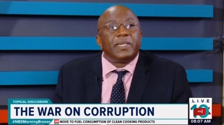 Fireliglntfi's tweet photo. George Bamugemereire: The IGG is the lead anti-corruption agency in Uganda.  #NBSMorningBreeze #NBSUpdates https://t.co/eoGl9Fx05D