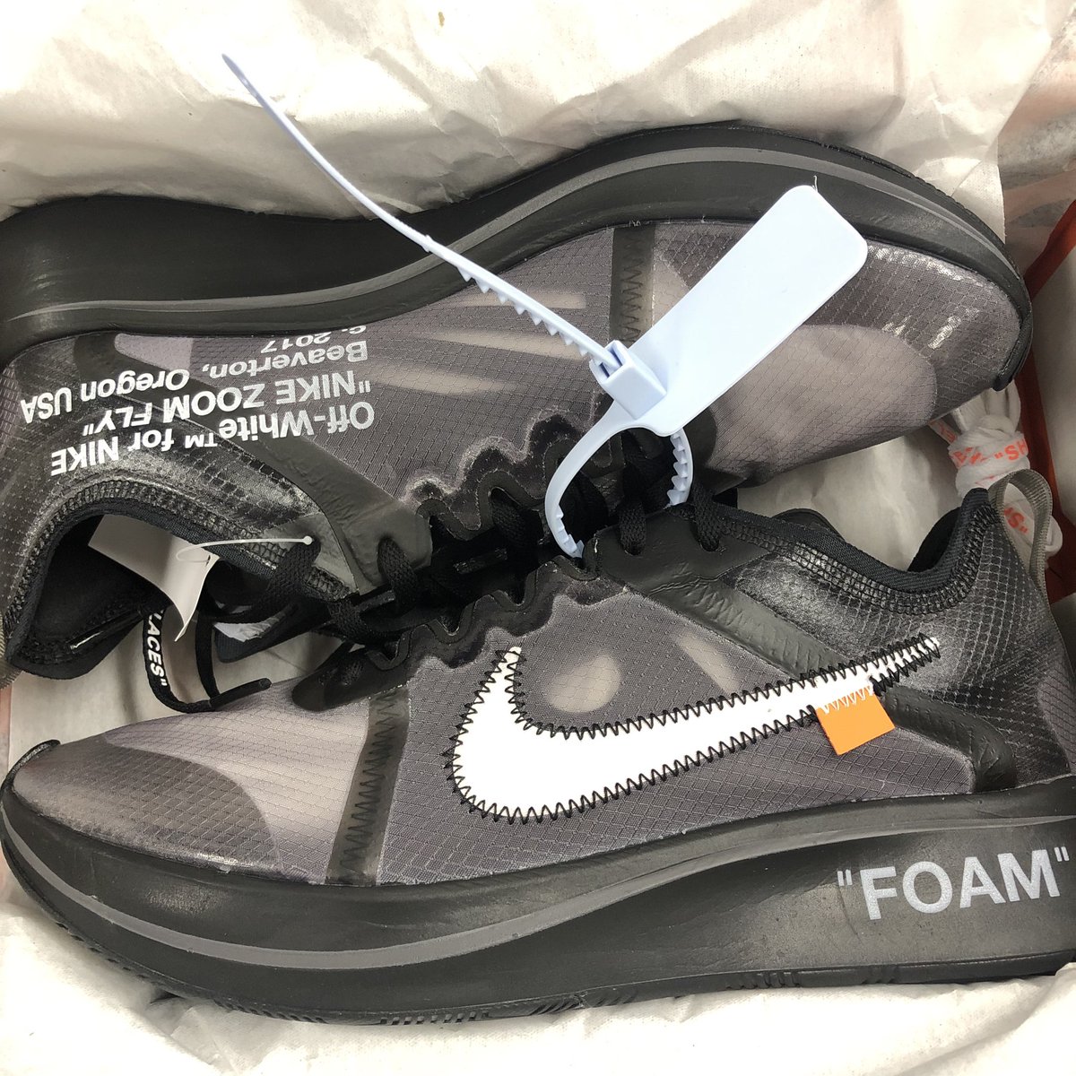 nupreme64's tweet photo. 《価格改定》Undefeated 購入品
off-white x Nikn Zoom fly 
27cm
新品未使用、確実正規品
3.1万 Linepay or 銀行振込

お手数ですが
@Samurai_ATC 様
@footgear_plus 様
@LifeonCommerce 様
@niwagure 様
@FY_0417 様
@tenbaifi_fi_ 様
@supreyeezy 様
@shakala2300 様
RT宜しくお願い致します。 https://t.co/wpTL9xjGjc