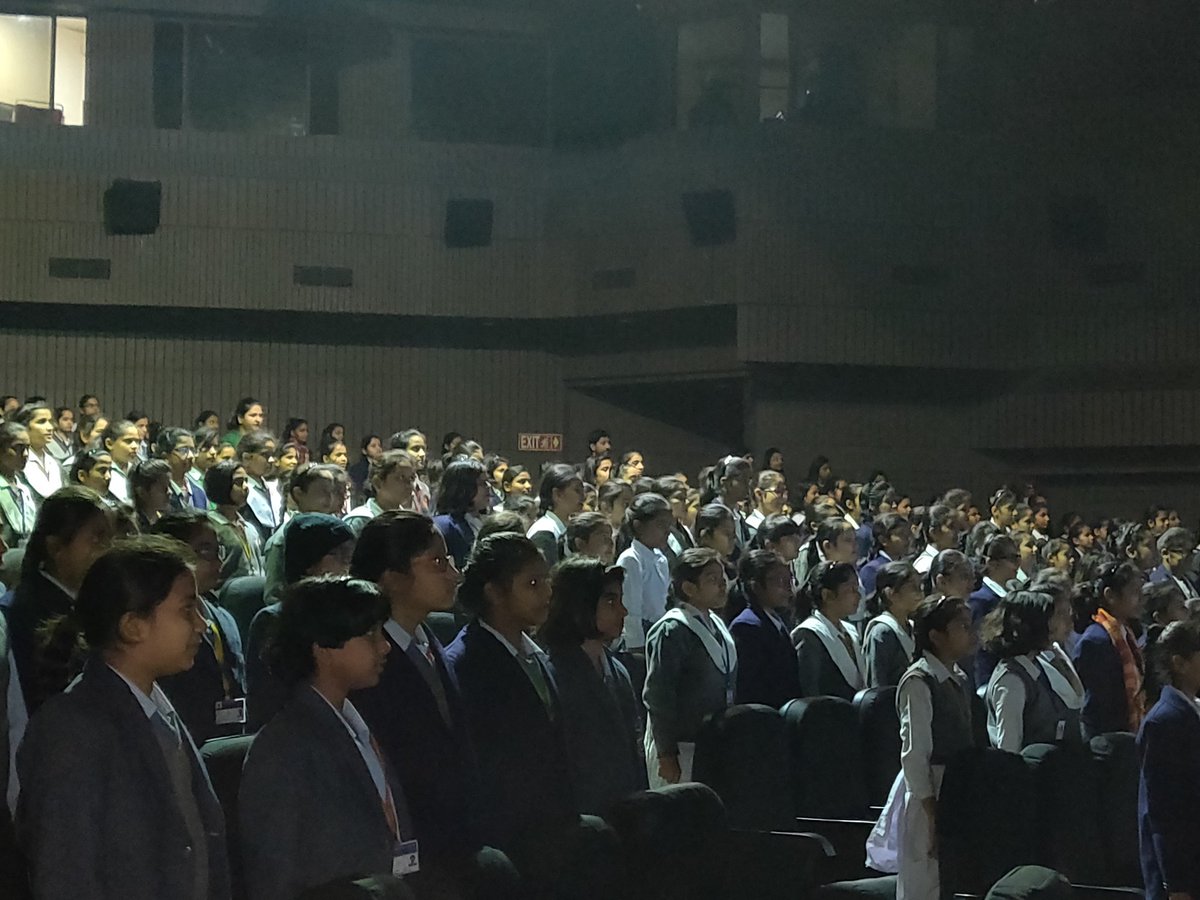 smilefoundation's tweet image. Children from various schools for the screening of #goodcinema #SupaModo
At the #SIFFCY2018 venue.