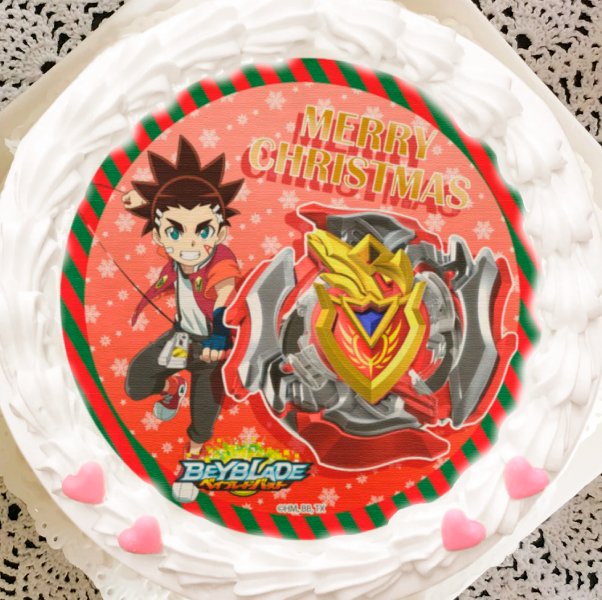 プリロール公式 キャラケーキ マカロン على تويتر ベイブレードバースト 超ゼツ Xmasケーキが好評発売中 全7種のイラストから選べます 特典缶バッジ付きなのでプレゼントにもぴったりです 12月25日に配達をご希望の場合は 12月18日 火 までのご注文を