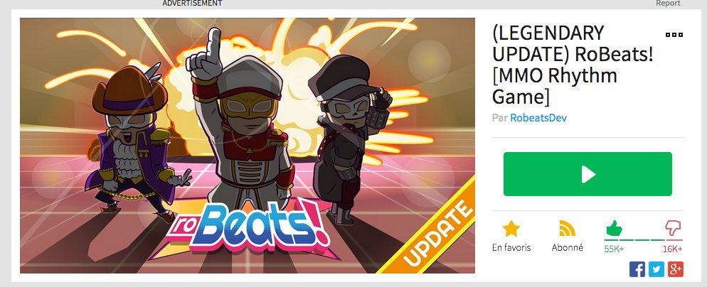 Spotco On Twitter The Legendary Update Is Now Live On - robeats roblox songs