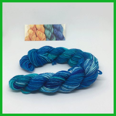 ChestnutCabin's tweet photo. Day twelve of our #adventcalendar a collaboration between @Fiberystar @cq_handmade and myself This day a mini dyed by myself. #starfiberstudio #chestnutcabin #cqhandmade https://t.co/41if5hxyXR