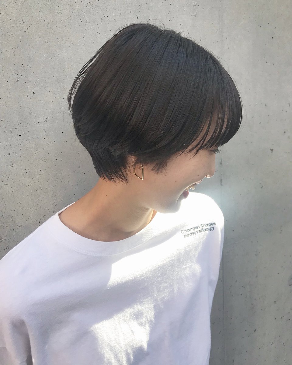 チョコぱいチャンネル Na Twitteru ショート ショートヘア ヘアカタログ ショートカット ハンサムショート 黒髪 ショートボブ ベリーショート ピアス ヘアカラー カラー 透明感カラー 耳掛けショート 髪型 抜け感 Norahairsalon 表参道 青山 耳掛け 長澤まさみ