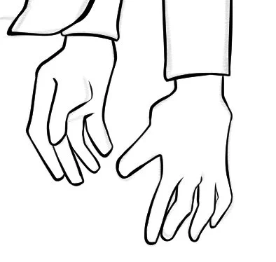 I drew some good fucking hands 