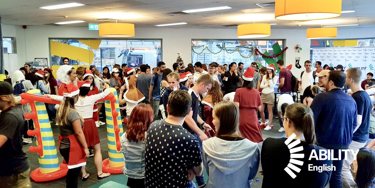 AbilityEnglish's tweet photo. What a day! Thank you Sydney SURVIVOR Class for organising this mazing Christmas Event for all of us😊 So much fun!
Merry Christmas
#iloveability, #abilityenglish, #love Australia, #SydneyStudy https://t.co/zoOBraTIrj
