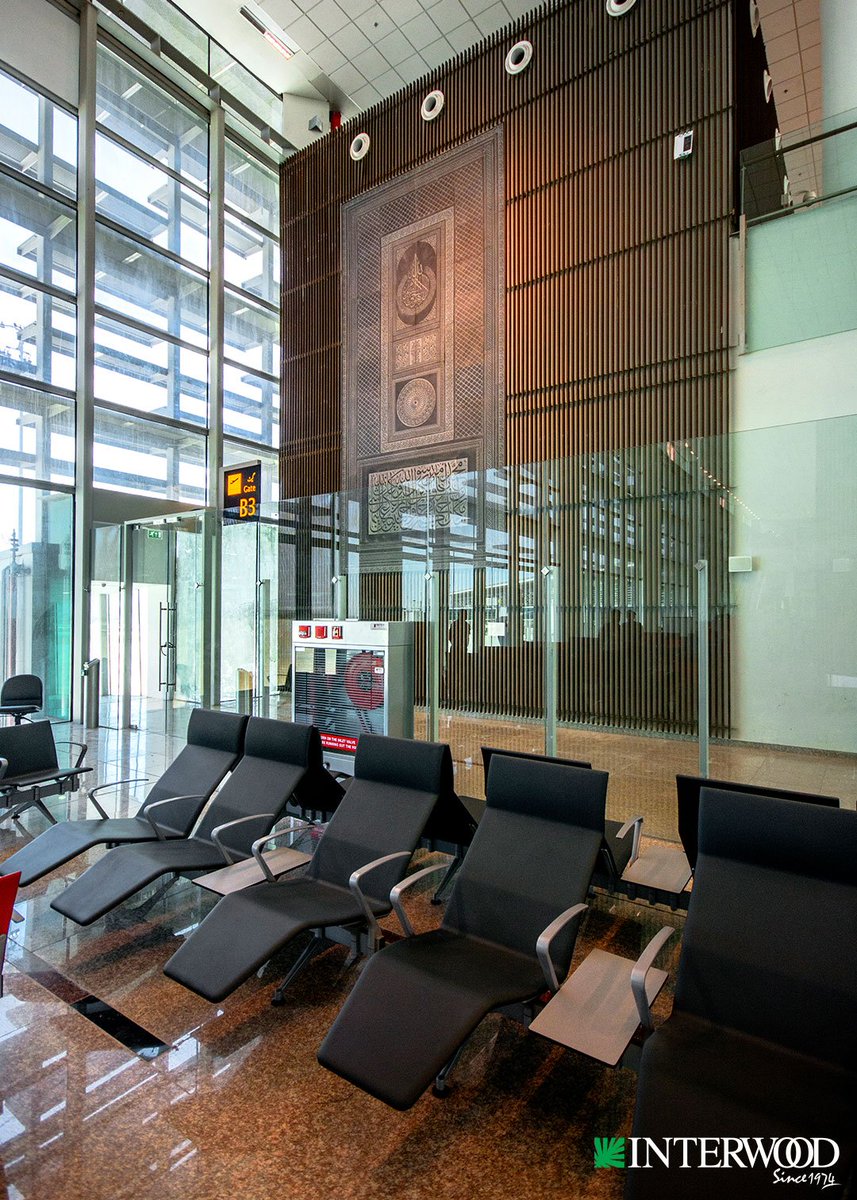 interwoodmobel's tweet image. Being one of Interwood&apos;s finest projects, the Islamabad International Airport is furnished with comfortable yet stylish waiting area benches and relaxers, adding a splash of color to the surroundings.

#IIAP #InterwoodProjects #GrandProjects #WaitingAreaBenches #ARCOP