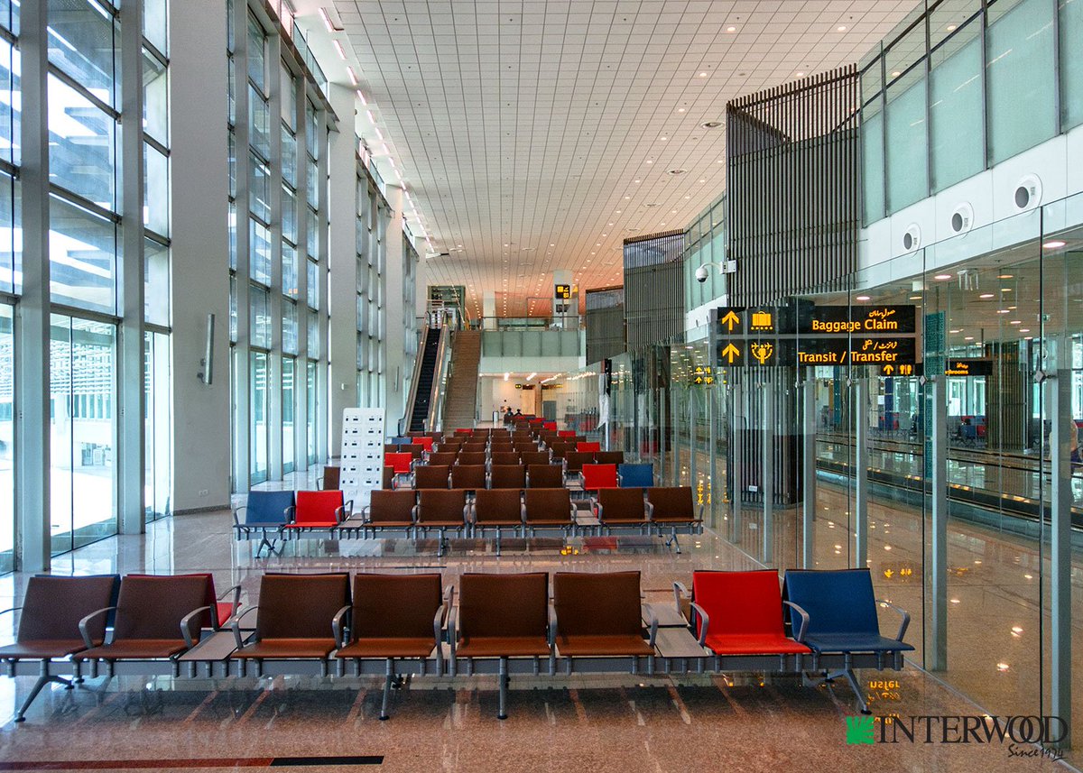 interwoodmobel's tweet image. Being one of Interwood&apos;s finest projects, the Islamabad International Airport is furnished with comfortable yet stylish waiting area benches and relaxers, adding a splash of color to the surroundings.

#IIAP #InterwoodProjects #GrandProjects #WaitingAreaBenches #ARCOP