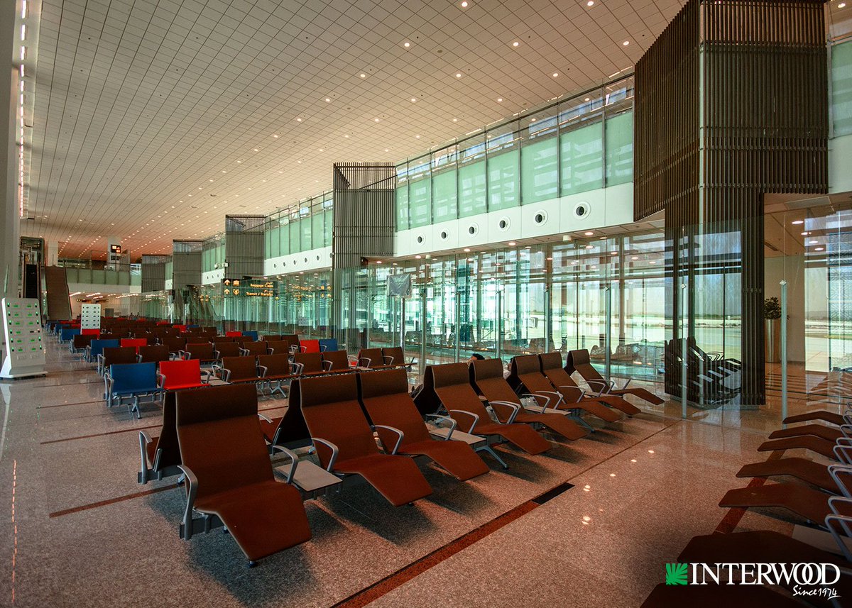 interwoodmobel's tweet image. Being one of Interwood&apos;s finest projects, the Islamabad International Airport is furnished with comfortable yet stylish waiting area benches and relaxers, adding a splash of color to the surroundings.

#IIAP #InterwoodProjects #GrandProjects #WaitingAreaBenches #ARCOP