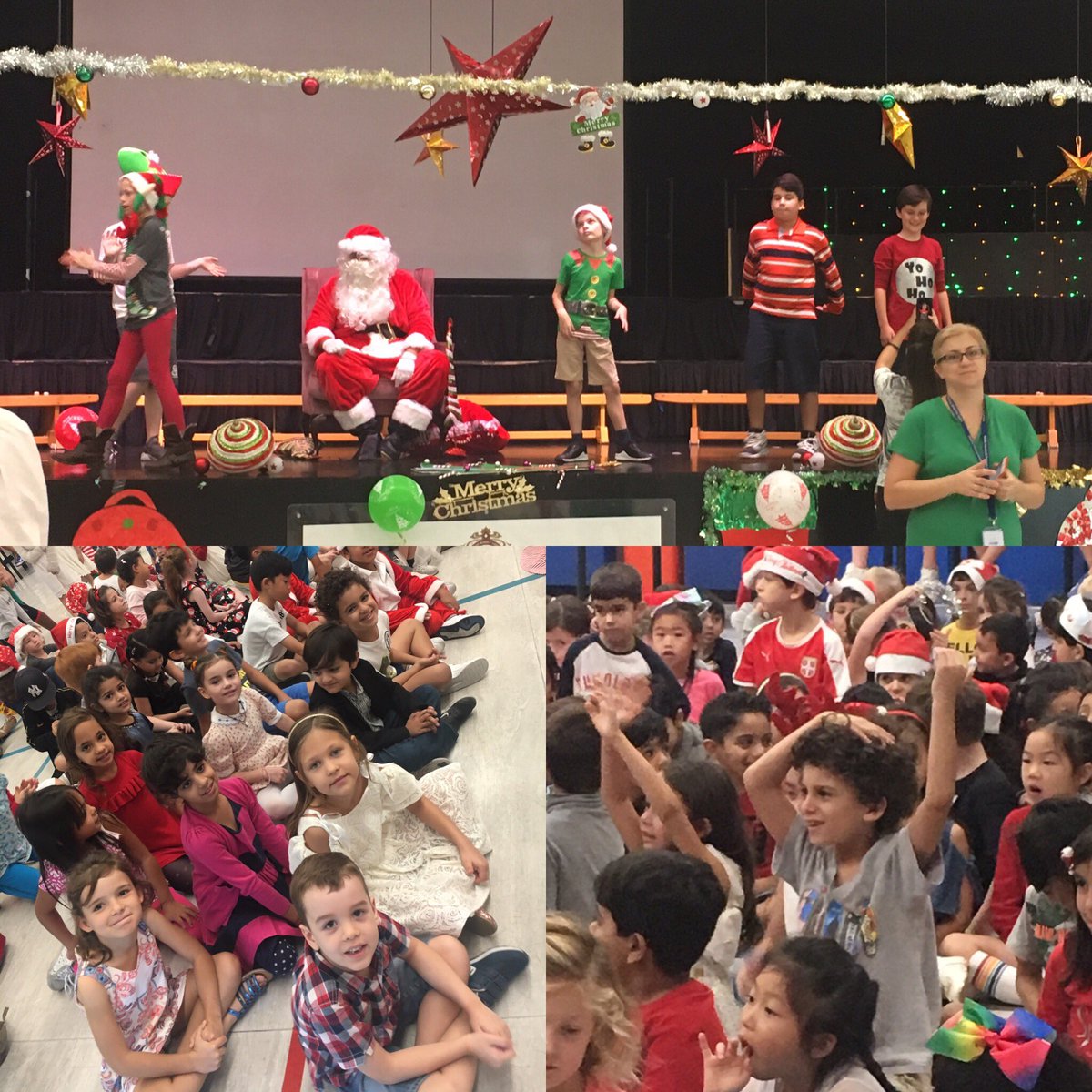 Y1-Y2 really had fun singing and dancing along with the students house captains, 
Mrs. Kiernan,Ms.Ruth, and Santa 🎅.
#jpscommunity #festiveseasons#parentsassoc