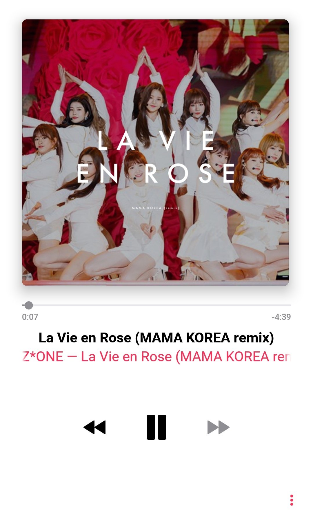 Karina Download La Vie En Rose Mama Kr Remix Mp3 T Co 1yg5cvyzxv Izone 아이즈원 Mama10