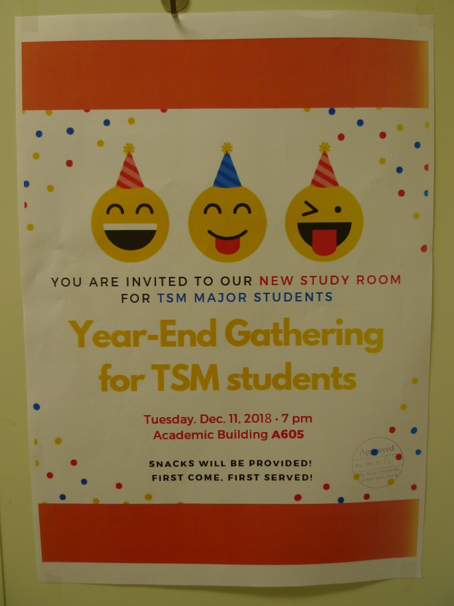 Dts Suny Korea On Twitter Dec 11 2018 Dts Undergraduates