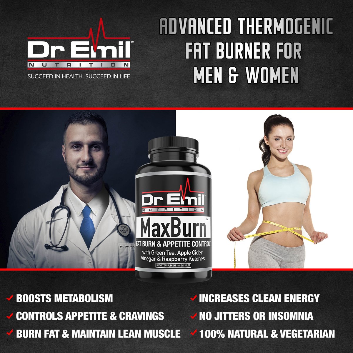 EmilNutrition's tweet photo. Burn Baby Burn! 🔥🔥 Max Burn Thermogenic now Available on Amazon: https://t.co/XcqQ7e8PDy https://t.co/wsMEkO28kA