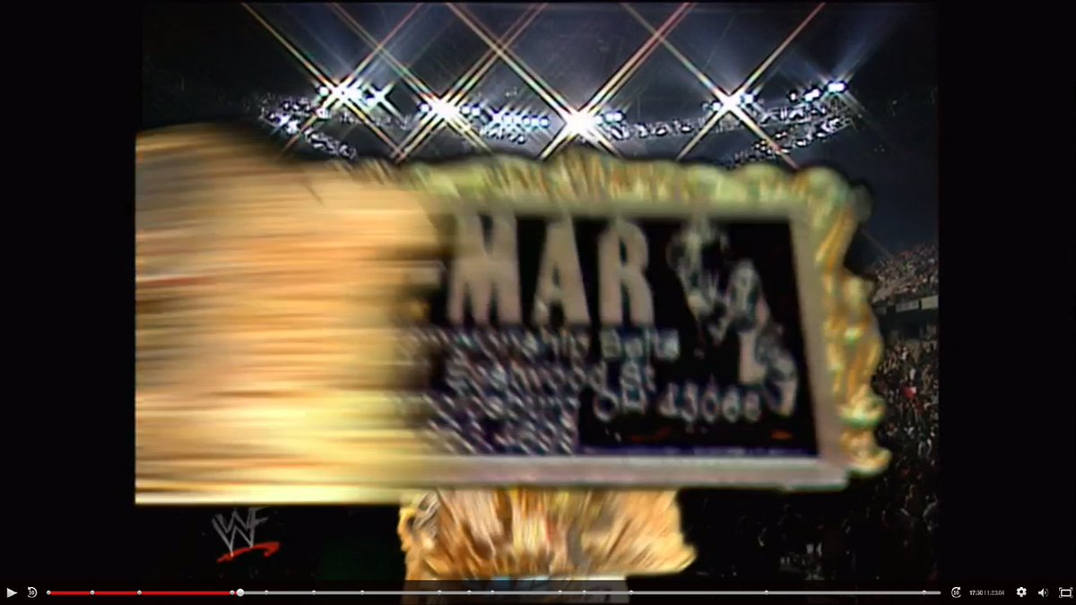 DavidTaubMedia's tweet image. Weird image from 12/13/01 Smackdown. First title defense of WWF Cruiserweight title on TV. While Tajiri still carried the WCW belt, the title belt animation showed the new WWF Cruiserweigt title design. And, one of the frames shows the J-Mar logo (and address).