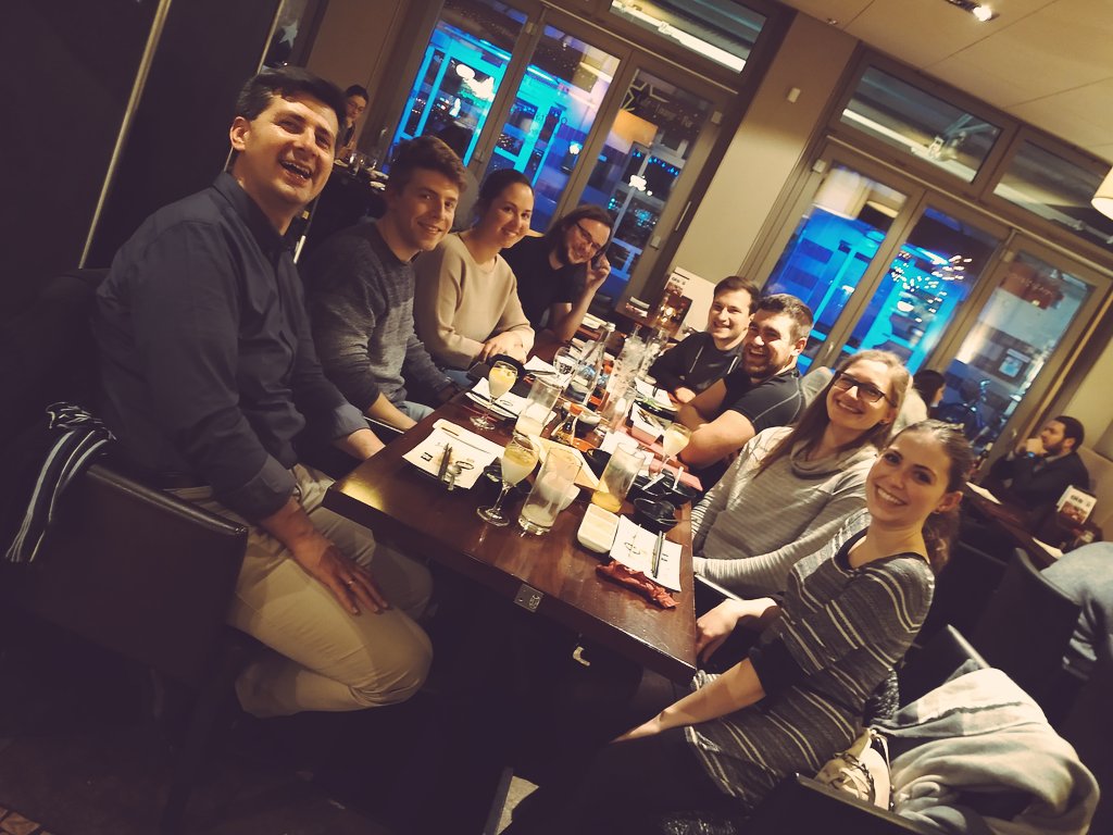 We enjoyed the fabulous #food and had a lot of fun at our #Christmasdinner this week!
#phdlife #christmas #grk2039