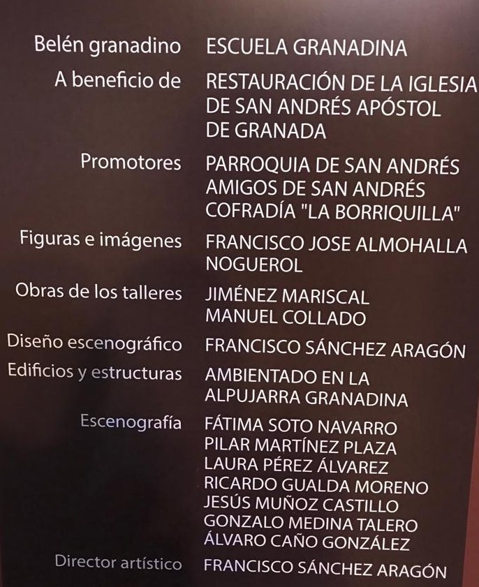 📢📢 ¡TERCER PREMIO!
Nuestro Belén ha ganado el tercer premio en la "modalidad popular" en el Concurso de Belenes del <a href="/aytogr/">Ayuntamiento de Granada</a>
Damos las gracias al equipo que ha trabajado incansablenente. 💓
Os invitamos a la Bendición del Belén este viernes.