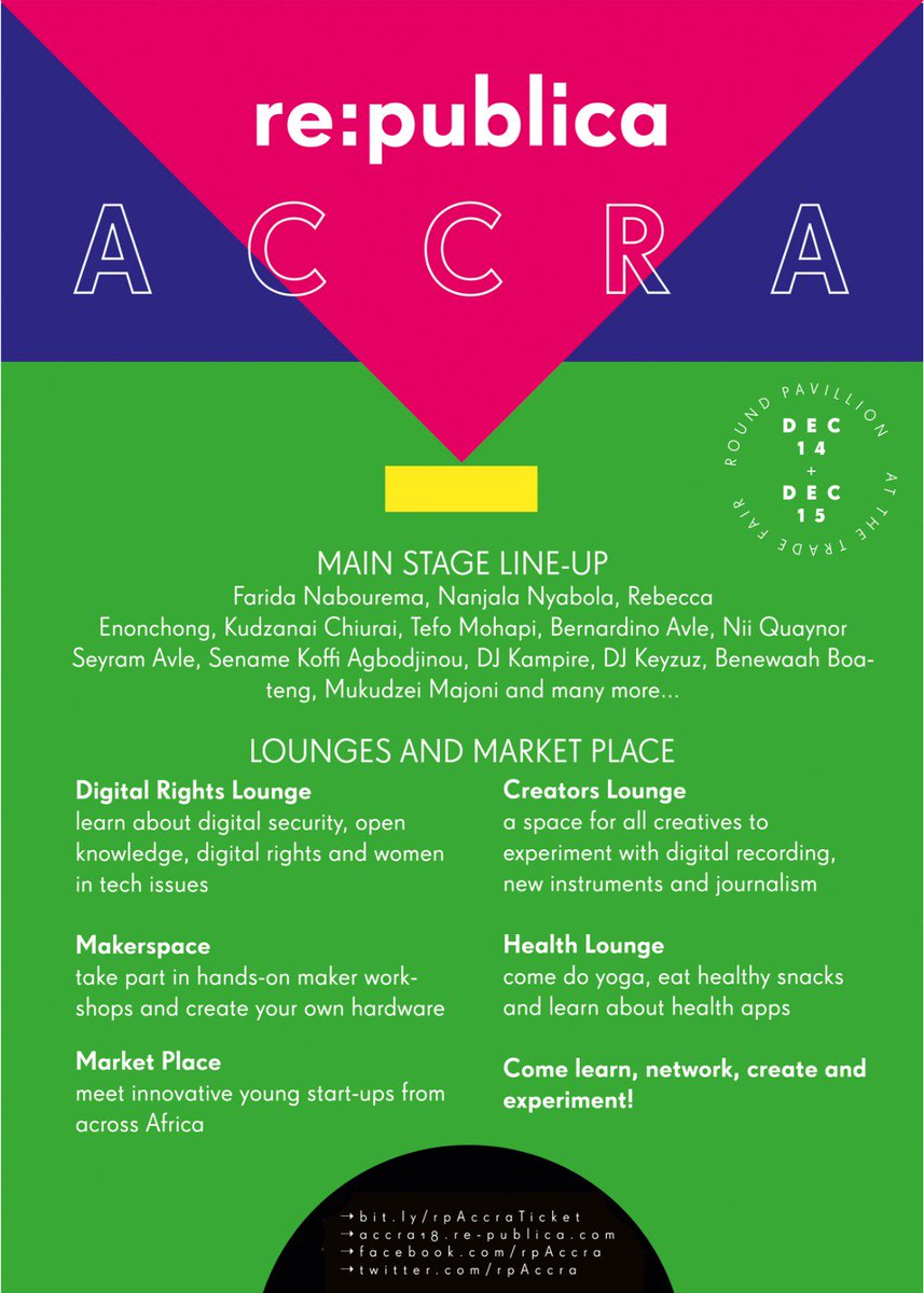 staa_boss's tweet photo. #rpAccra starts TOMORROW. Get all the updates from me &amp; my fellow #rpAccra Ambassadors. We are #NextLevel @alfafa_GH @seunajani @ruthaine @mpho_mashita @sheilahbirgen @odedejames @mradwanz @lisanyamadzawo @Olamideyelo @wachiranancy91 @feathersproject @dartehmimi @ZohAubin https://t.co/81V7KHuNyQ