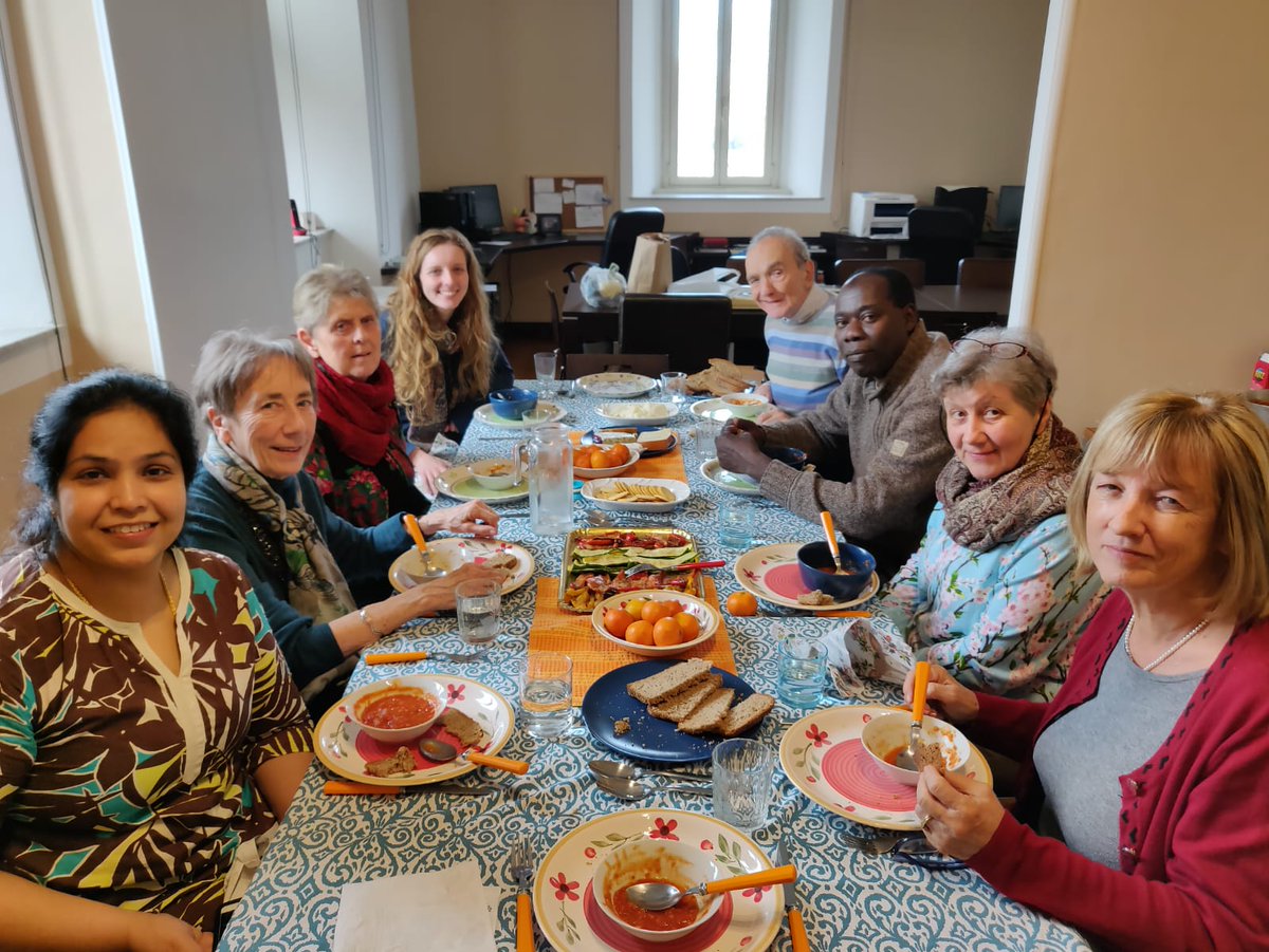 MethodistRome's tweet image. The Wednesday Bible study group enjoyed a festive Christmas meal yesterday at @methodist_rome
