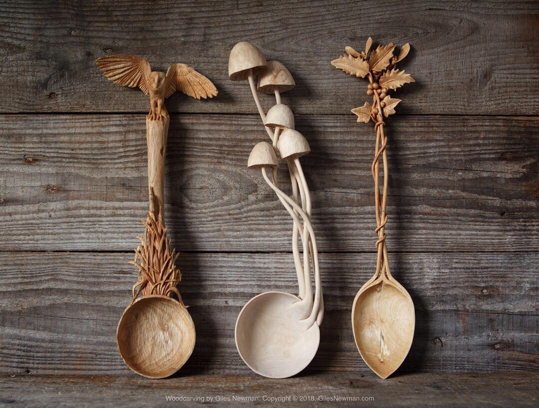 Giles Newman On Twitter My Last Remaining Spoon Carvings The