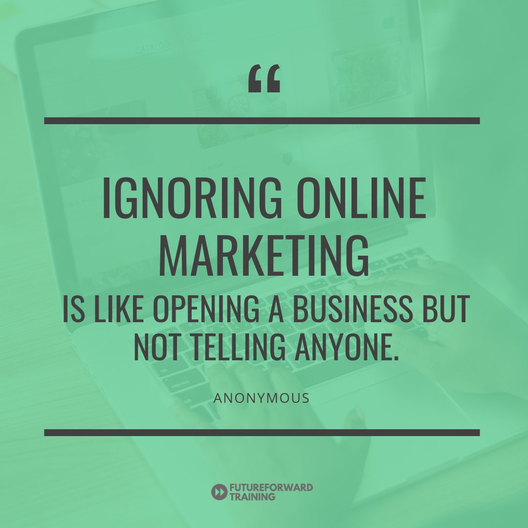 SEOMagnetism's tweet image. RT @futureforwardme: Make sure you're not ignoring your online marketing!

#socialmedia #digitalmarketing