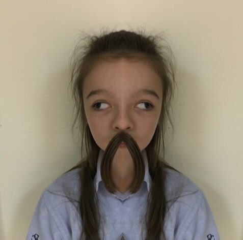 DCMathsDept's tweet photo. Year 7 having fun with symmetry today with Mrs Gillies #mathisfun @dohacollege https://t.co/TwUZRR8MXL