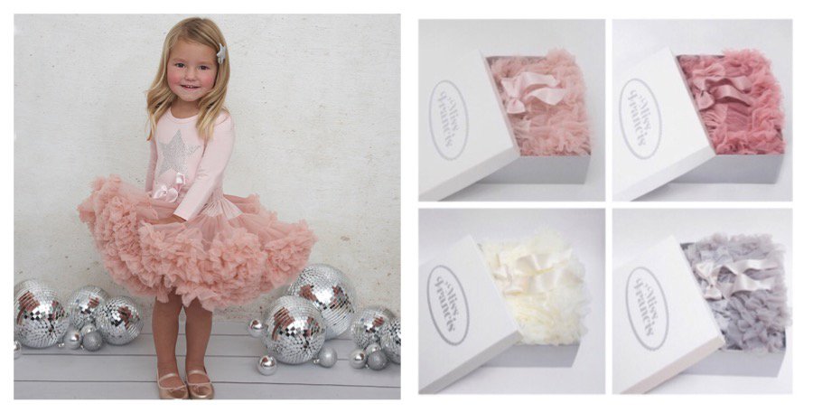 Still time to make her Christmas with our beautiful tutus, get ready for the twirling! + Free Gift Box &amp; P&amp;P missfrancis.com #earlybiz #bizitalk #atsocialmediart #tweetuk #ukhashtags