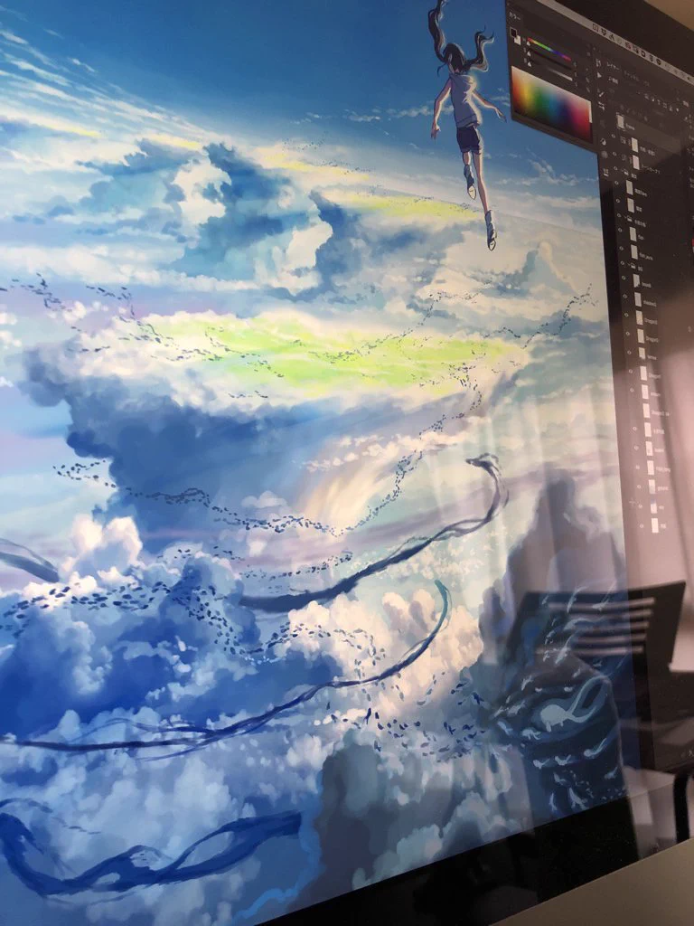 『君の名は』に続く新作ｷﾀ━(ﾟ∀ﾟ)━!新海誠監督の次回作が楽しみすぎる。