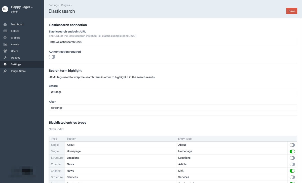 Just released Elasticsearch plugin for #craftcms 
In a matter of minutes, your users will  benefit from the power of #Elasticsearch for their search in your Craft 3 projects.
Brought to you by <a href="/lahautesociete/">La Haute Société</a> 
github.com/la-haute-socie…