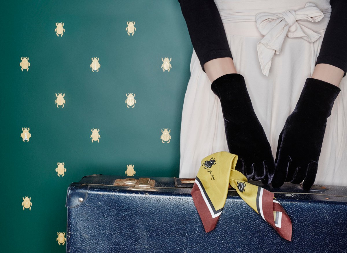 The quirky and fun Sandberg Wallpaper design - Audrey and it comes in 3 fantastic colourways. Great for bathrooms &amp; what fun for kids bedrooms! #sandbergwallpaper #interiors #colourpalette #design #fun #wallpaper #bedrooms #bathrooms #thesilkandcottonco