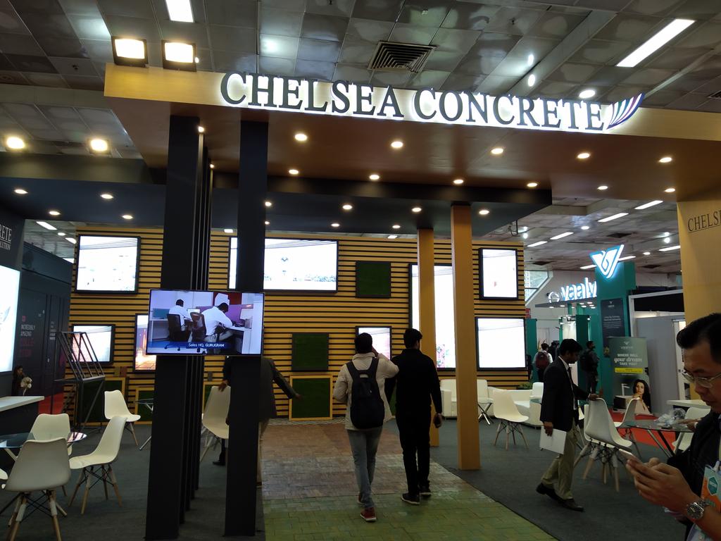 DeepuaKahin's tweet image. Beautiful stall by @ChelseaConcrete at #Acetech2018 #AcewithAmitabh