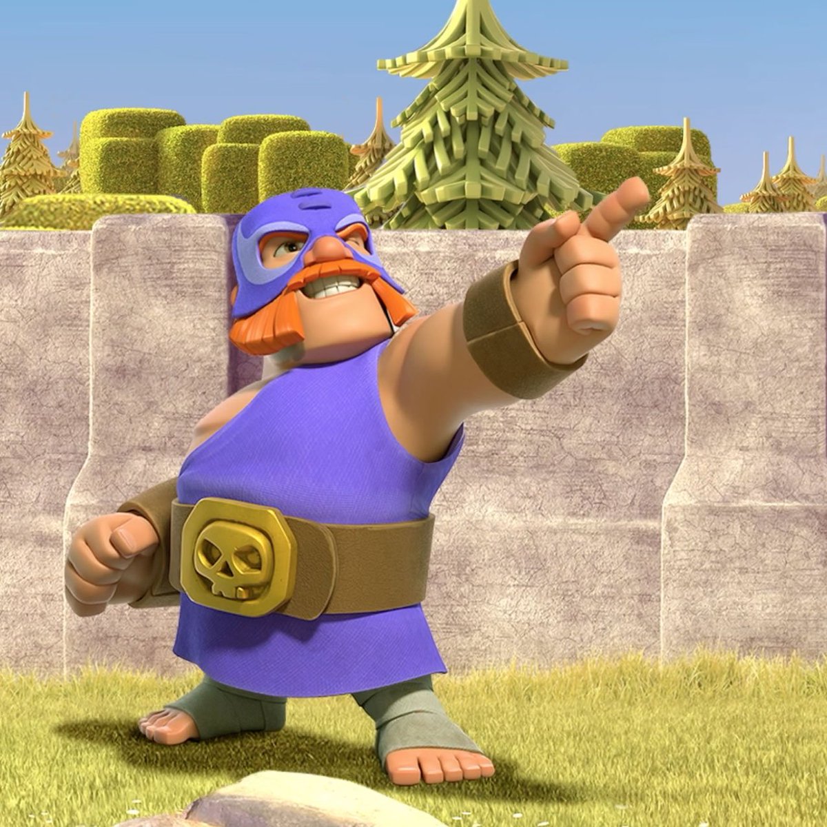 Clash Of Clans Ar Twitter Brawl Stars Has Gone Global The Strongman And His Clan Games Caravan Are Nowhere To Be Found And Rumors Of A Mysterious Masked Fighter With Superhuman Strength - el primo brawl stars buenas noches
